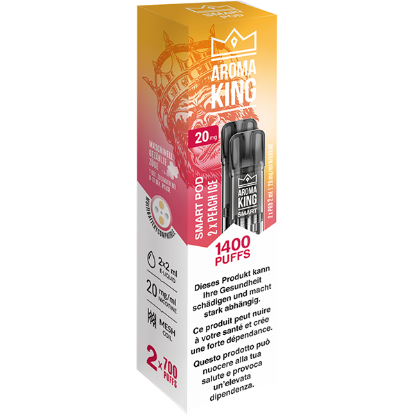 Aroma King SMART 2 Pods Peach Ice 20mg