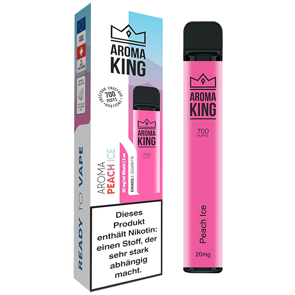 Aroma King Bar 700 Peach Ice 20mg