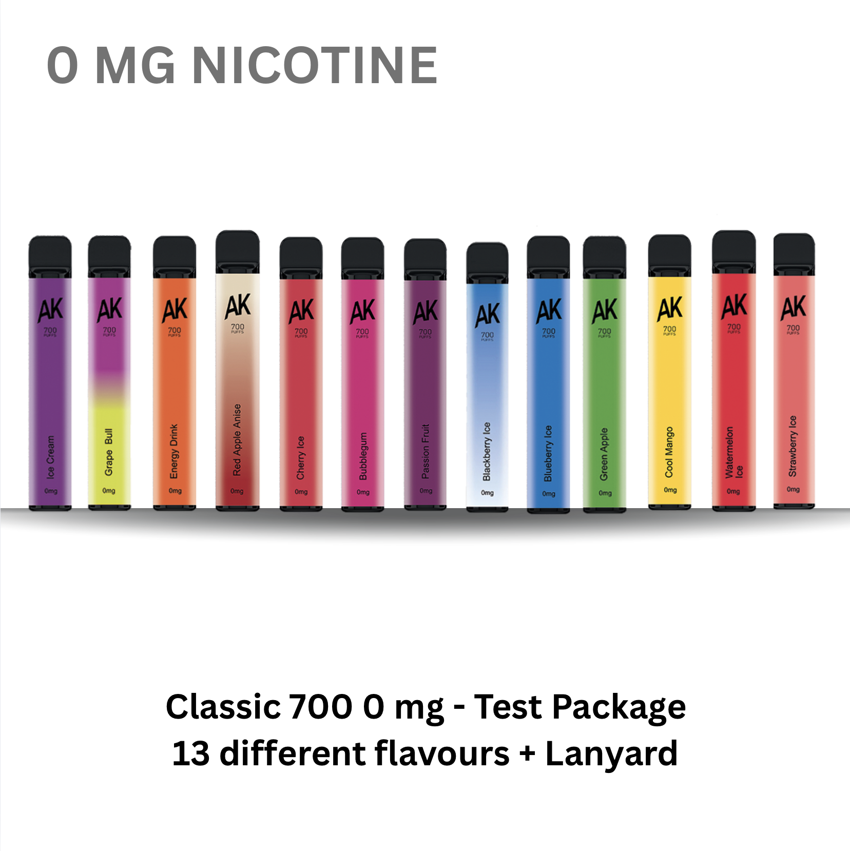 Classic 700 0 mg Test Package