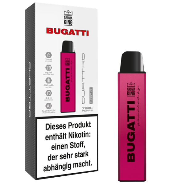 Aroma King Bugatti Quattro Cherry Ice 20mg