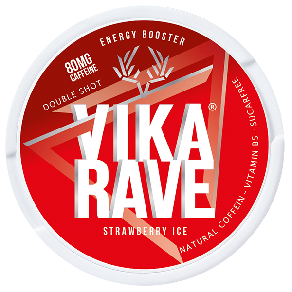 Vika Rave Strawberry Ice Double Shot 80mg