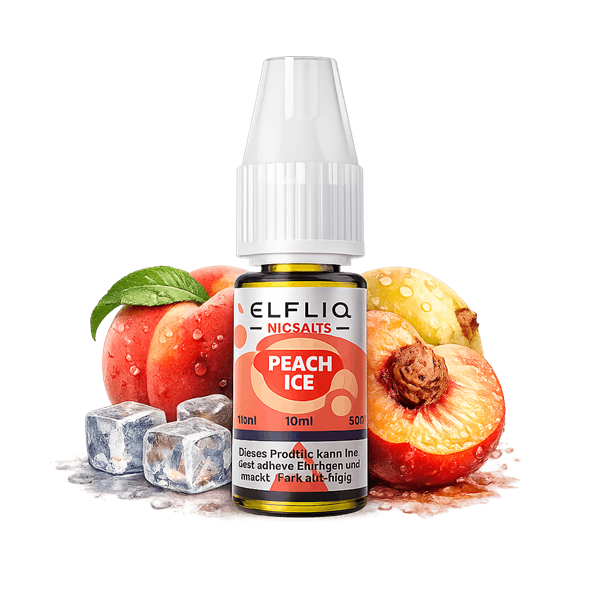 Elfbar ElfLiq 10 ml Peach Ice 20mg