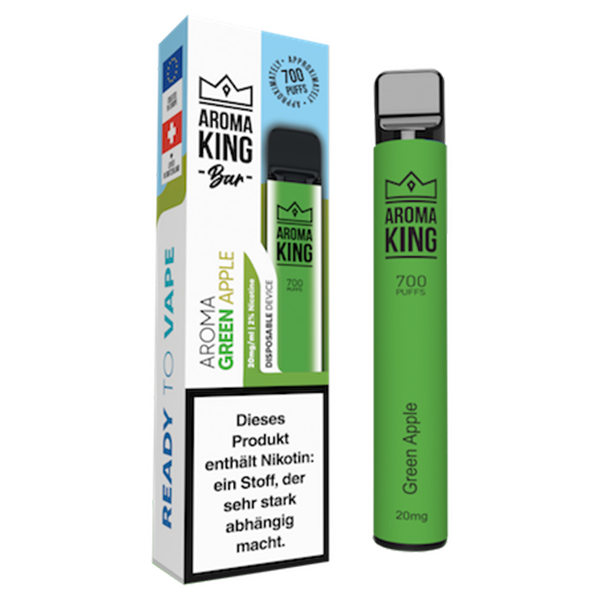 Aroma King Bar 700 Green Apple 20mg