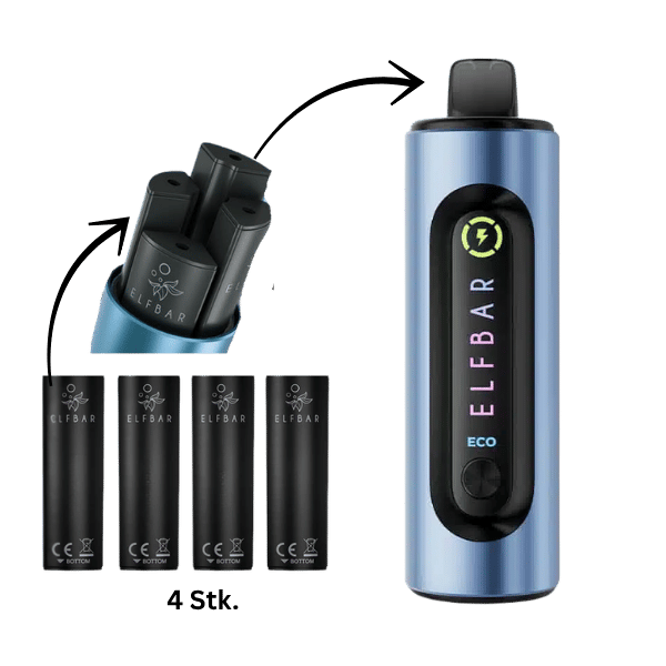 ELFBAR 4 in 1 Kit I Elfbar Edition (4 x 2 ml) 