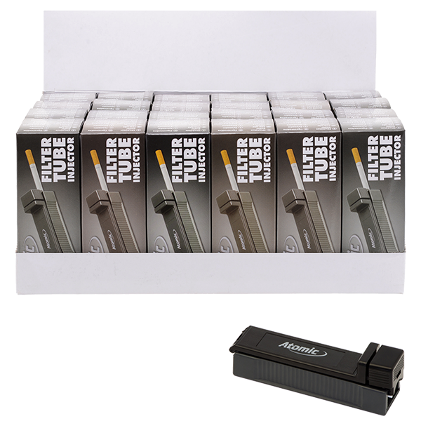 Atomic Zigarettenstopfer Schwarz