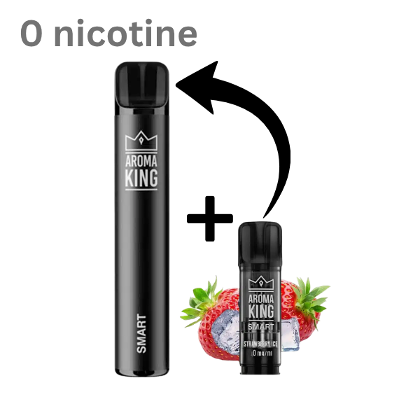 Aroma King SMART BAR 700 Strawberry Ice 0mg  