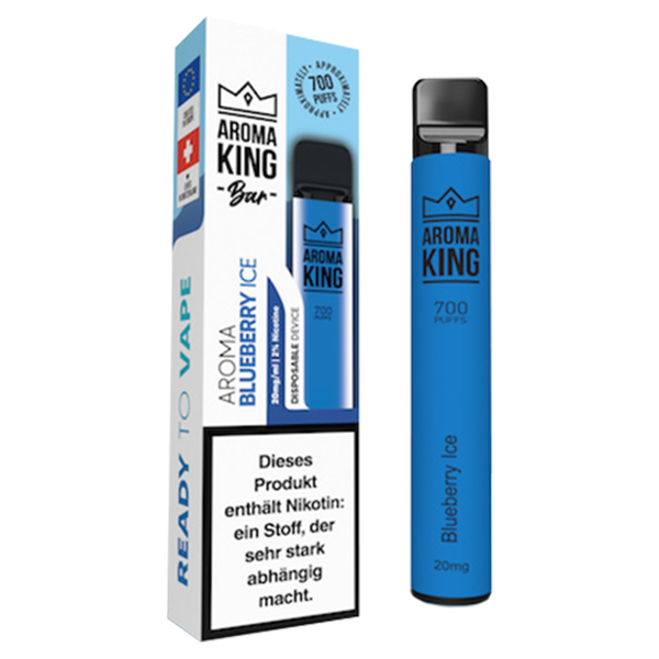 Aroma King Bar 700 Blueberry Ice 20mg mit Kindersicherung