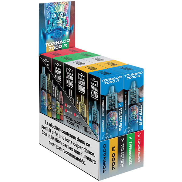 Aroma King Tornado 7000 R befüllbar