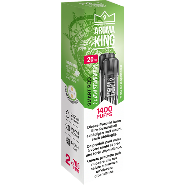 Aroma King SMART 2 Pods Kiwi Strawberry 20mg