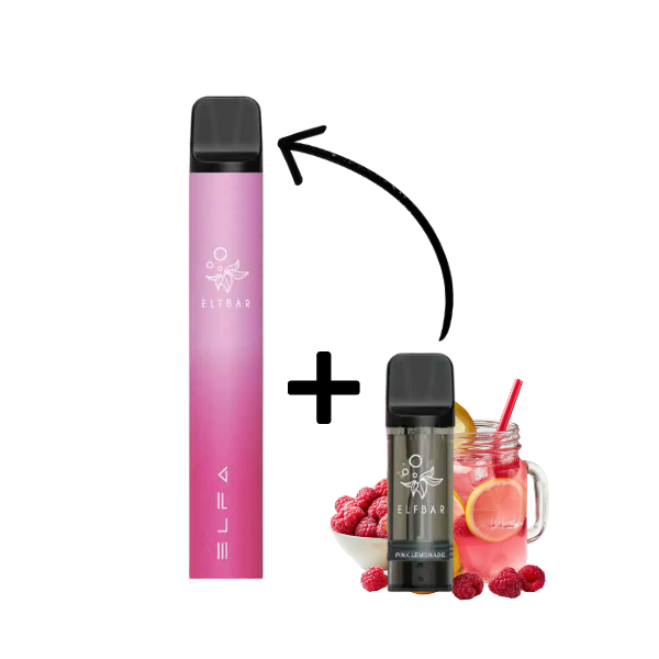 Elfbar ELFA PRO Kit Aurora Pink - Pink Lemonade 20mg