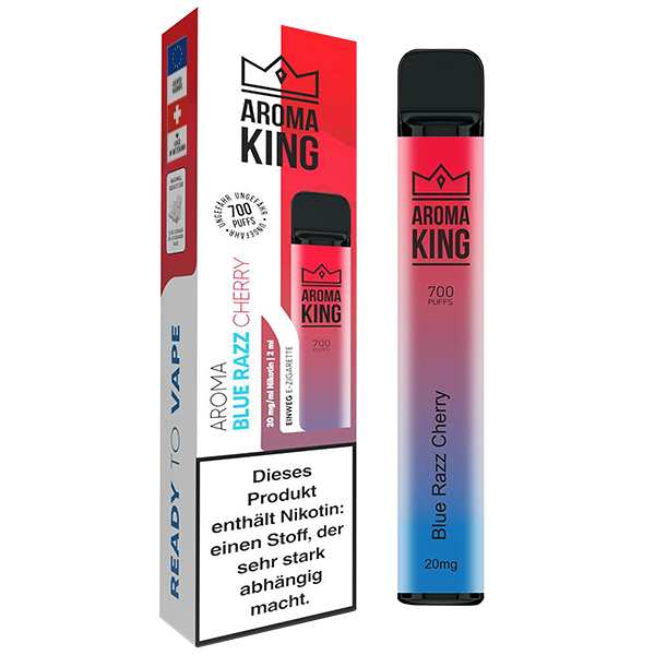 Aroma King Bar 700 Blue Razz Cherry 20mg