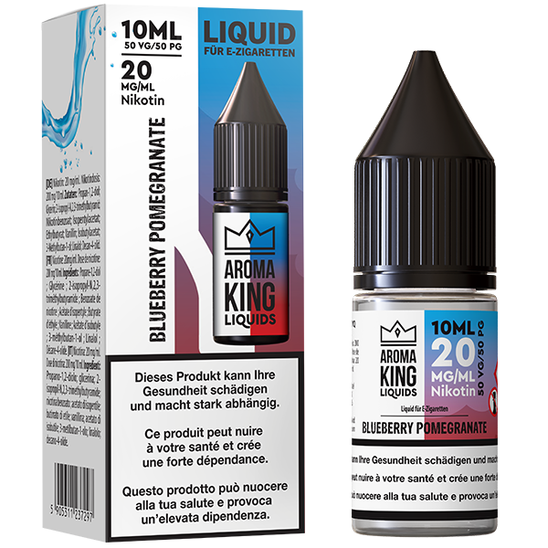 Aroma King Liquid 10ml Blueberry Pomegranate 20mg