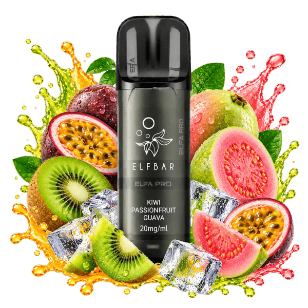 Elfbar ELFA PRO V2 Pods Kiwi Passionfruit Guava 20mg