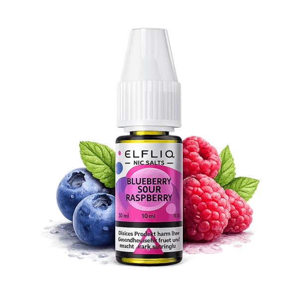 Elfbar ElfLiq 10 ml Blueberry Sour Raspberry 20mg