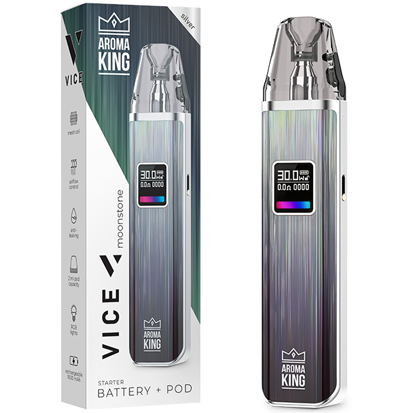 Aroma King VICE Moonstone Battery + refillable Pod (up to 5x)
