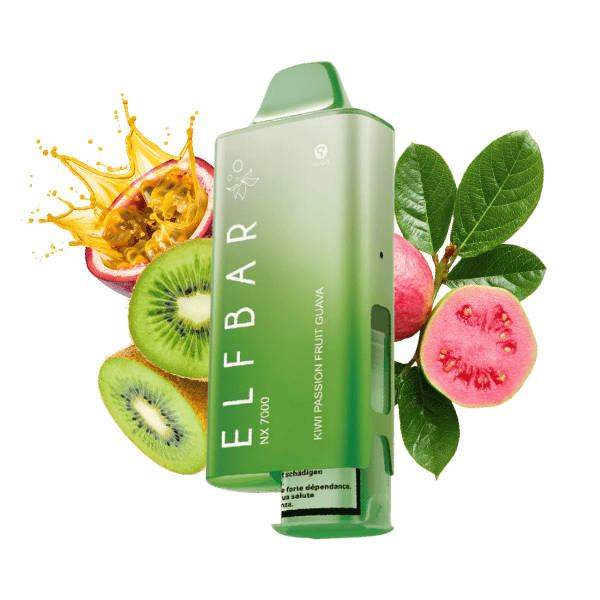 Elfbar NX7000 Starter Kit Kiwi Passionfruit Guava 20mg