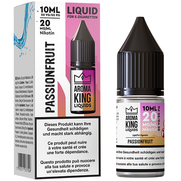 Aroma King Liquid 10ml Passionfruit 20mg