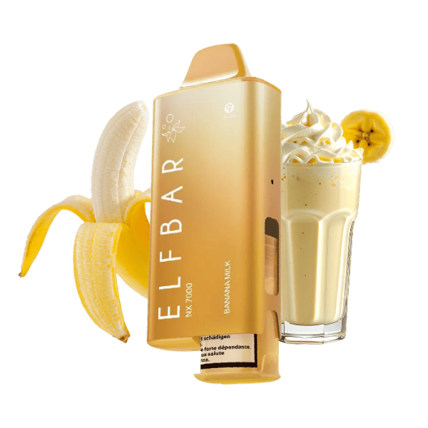 Elfbar NX7000 Starter Kit Banana Milk 20mg