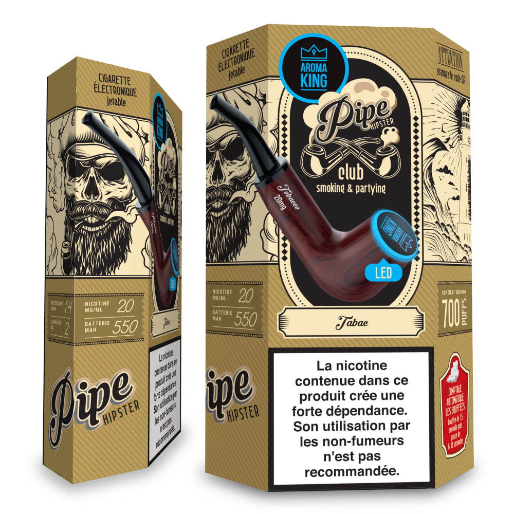 Aroma King Grandpa Pipe Tobacco 20mg